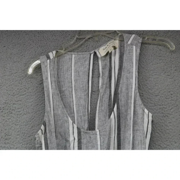 Cloth and Stone Anthropologie Linen Blend Wide Leg Jumpsuit-Size Small-Open Back - Picture 2 of 10